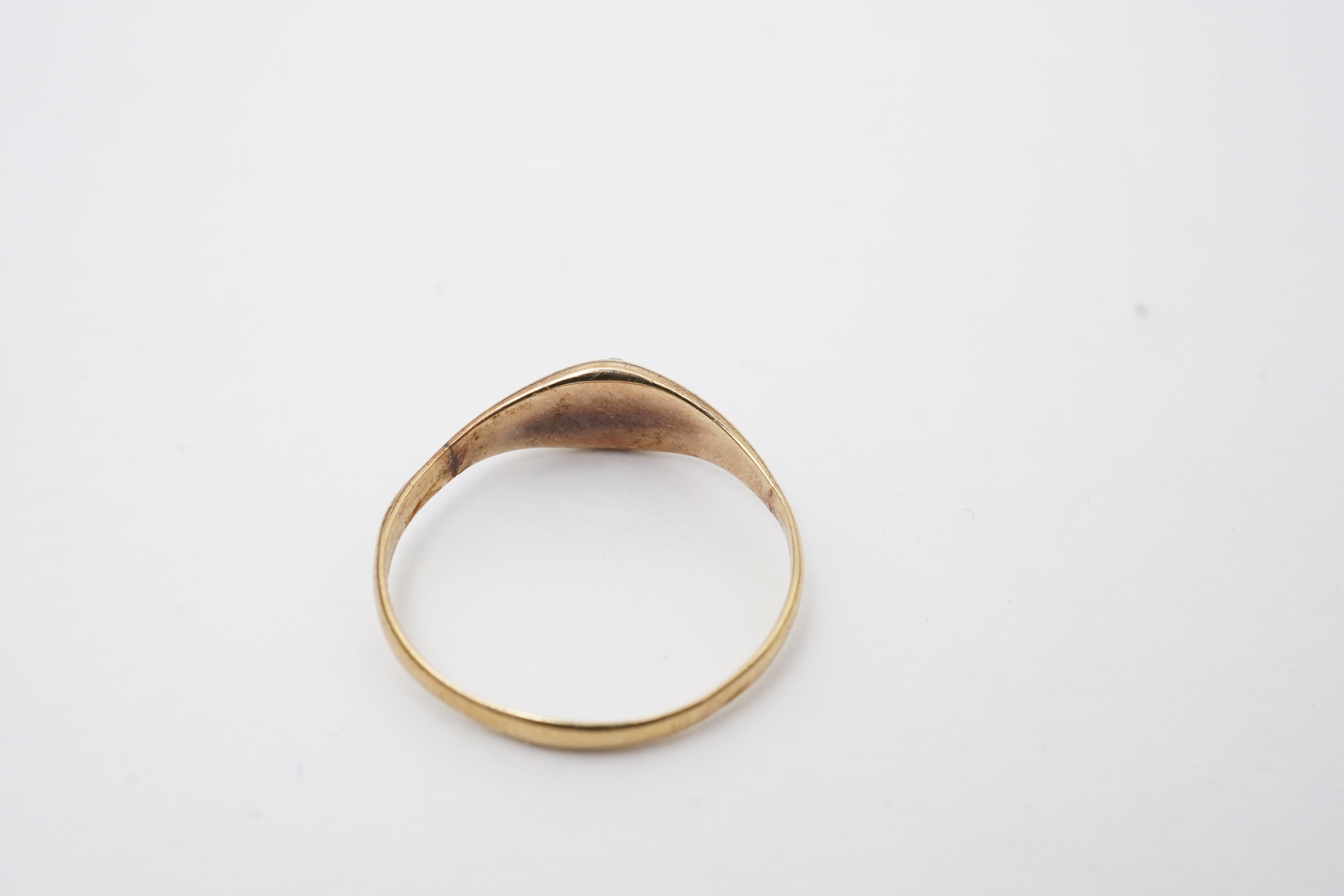 A diamond ring, early 20th century